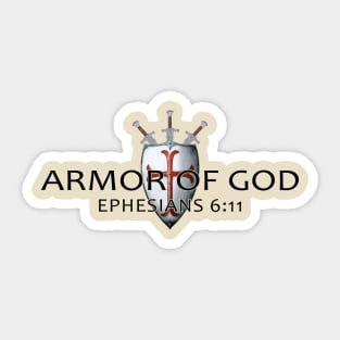 Armor Of God Sticker